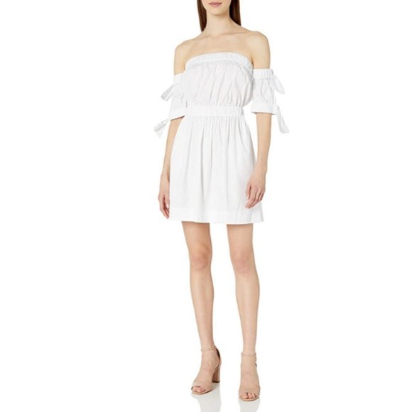 Milly Dresses & Skirts - NWT Milly Zoey White Off The Shoulder Dress
